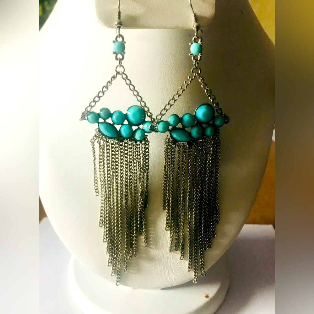 Turquoise Dangling Earrings